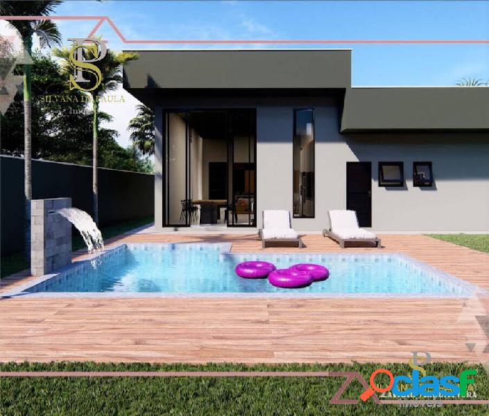 Casa À Venda - 220 m² - 03 suítes - Condomínio Fechado -