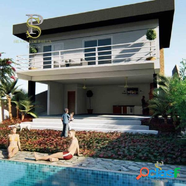 Casa À Venda em Condomínio Fechado - 149 m² - Atibaia.