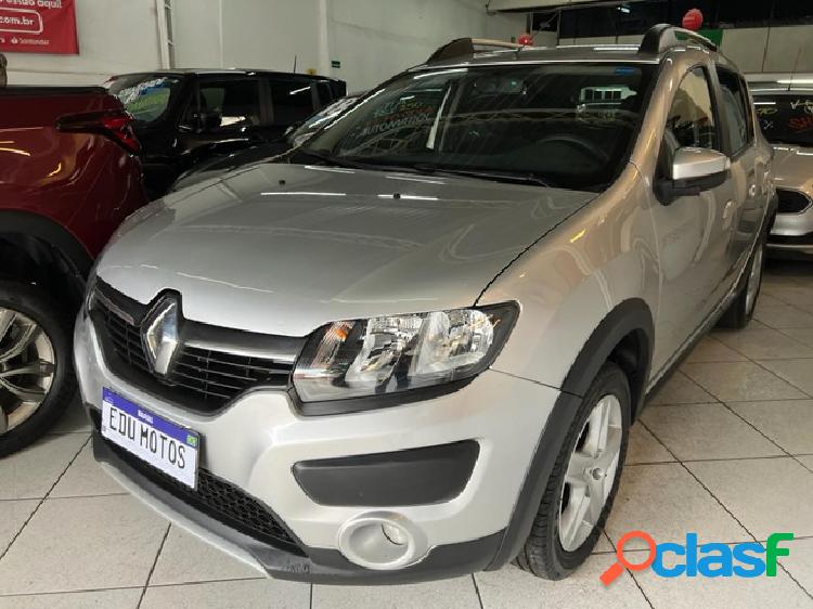 RENAULT SANDERO STEPWAY 1.6 FLEX PRATA 2019 1.6 FLEX