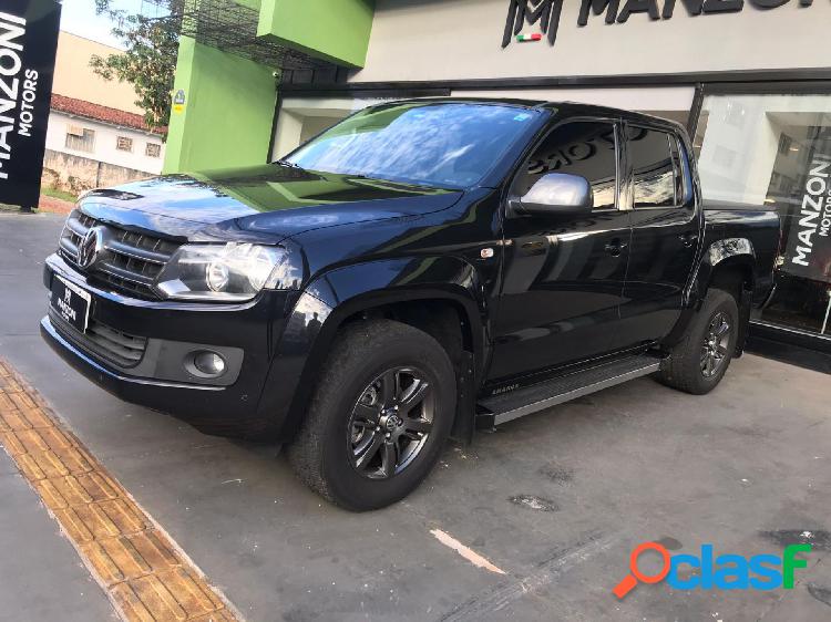 VOLKSWAGEN AMAROK TRENDLINE CD 2.0 16V TDI 4X4 DIES PRETO