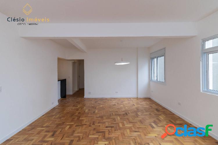 Apartamento reformado com 90,20m², 2 quartos, 1 suíte -