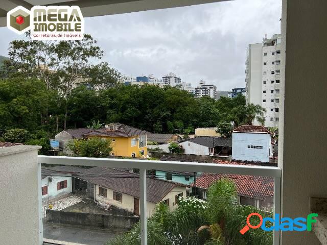 Apartamento semimobiliado no Itacorubi, 2 dorm suíte,