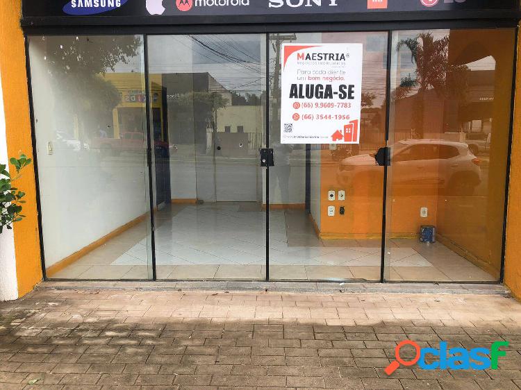 SALA COMERCIAL NA AVENIDA TANCREDO NEVES EM SORRISO-MT.