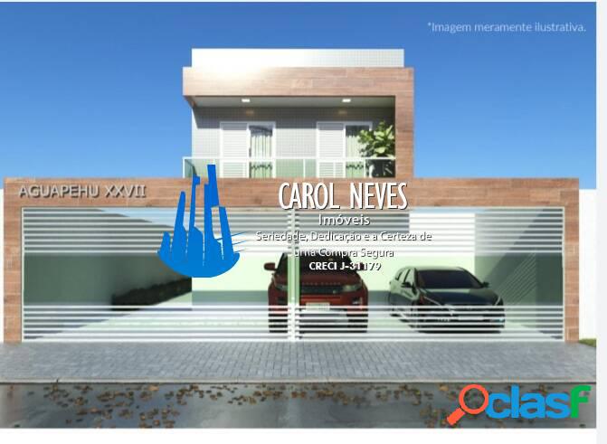 SOBRADO 2 DORMITÓRIOS CONDOMÍNIO FINANCIAMENTO JARDIM