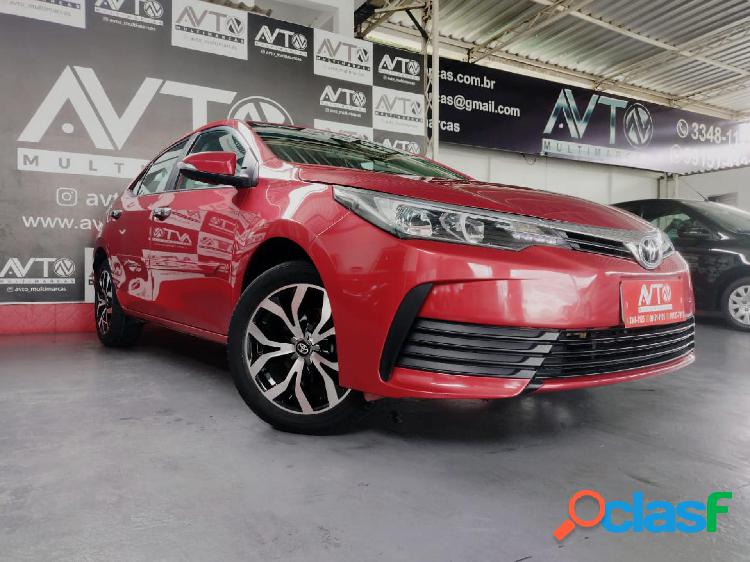 TOYOTA COROLLA GLI 1.8 FLEX 16V AUT. VERMELHO 2017 1.8 FLEX