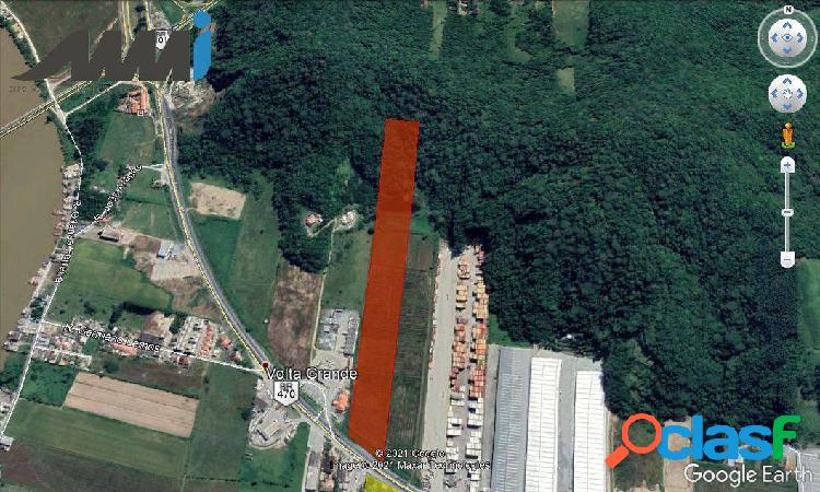 Terreno BR 470 Km 8 - Navegantes - SC