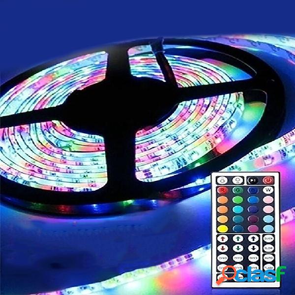 3/5 / 10M 3528 SMD RGB 600 LED Fita Fita de Fita Leve + 44