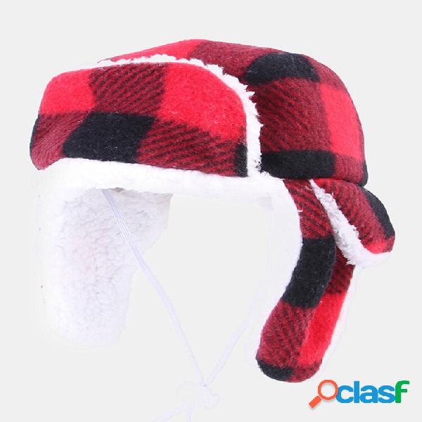 Animal de estimação de Natal Chapéu boina Plus veludo
