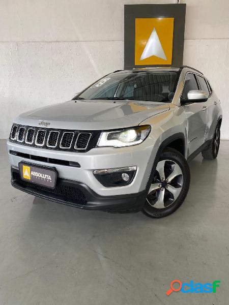 JEEP COMPASS LIMITED 2.0 4X2 FLEX 16V AUT. PRATA 2018 2.0