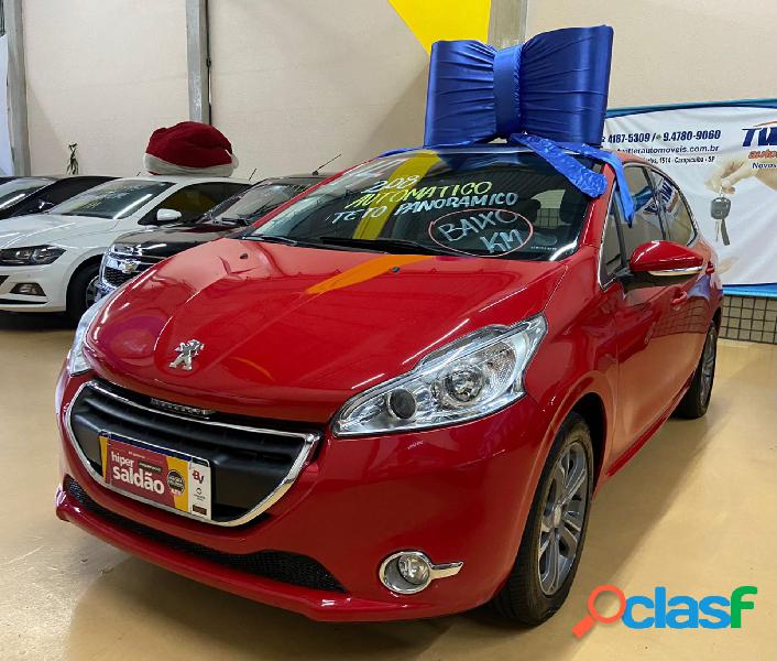 PEUGEOT 208 GRIFFE 1.6 FLEX 16V 5P AUT. VERMELHO 2014 1.6