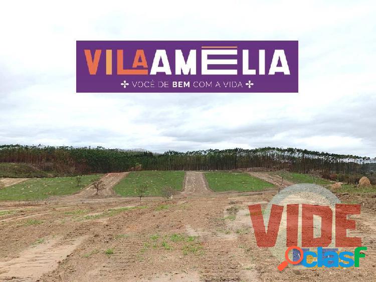 Vila Amélia, Lotes a partir de 400 m², na Avenida.
