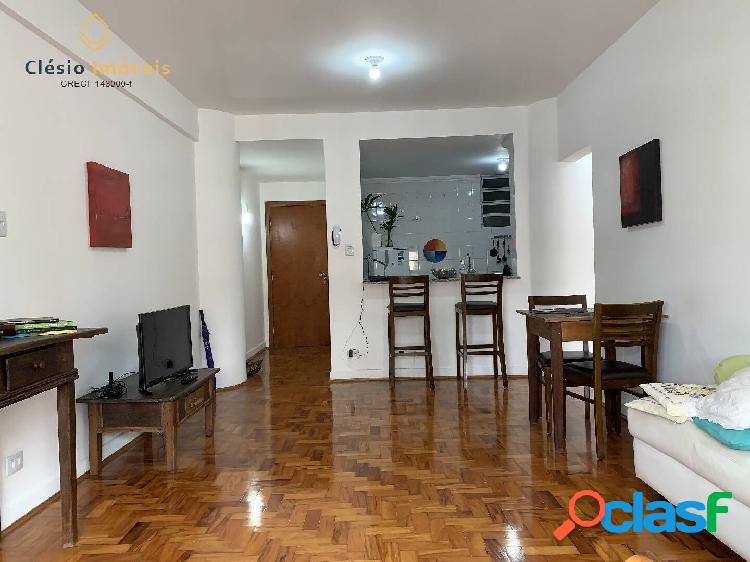 Apartamento a venda com 64m², reformado 1 quarto na