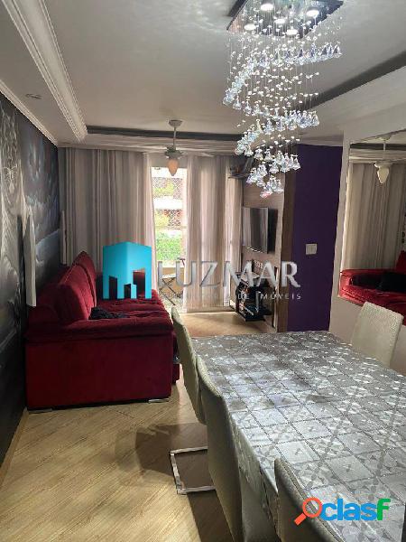 Apartamento à venda com 77m², 3 dormitórios e 1 vaga