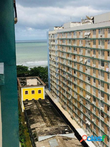 Kitnet para venda em Santos na orla da praia.