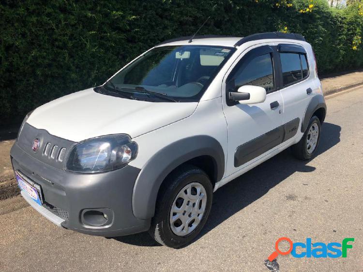 FIAT UNO WAY 1.0 EVO FIRE FLEX 8V 5P BRANCO 2011 1.0 FLEX