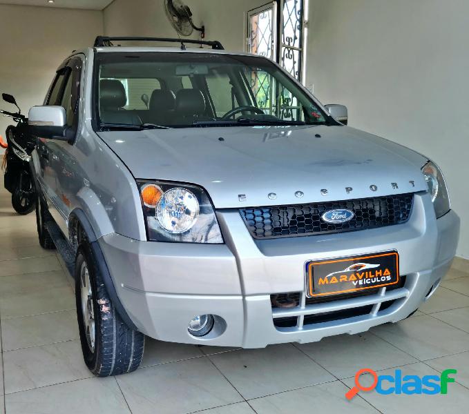 FORD ECOSPORT XLT 1.6 1.6 FLEX 8V 5P PRATA 2005 1.6 FLEX