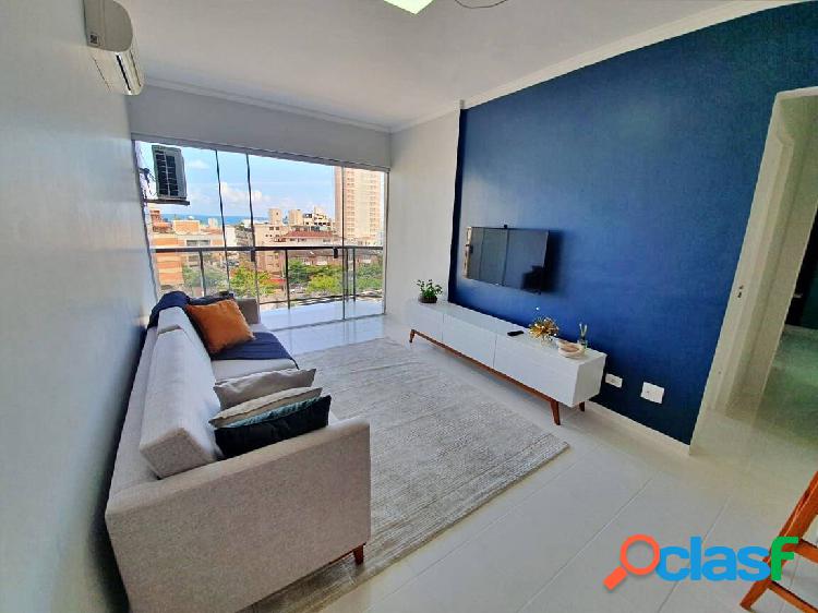 LINDO APARTAMENTO COM VISTA AO MAR, MOBILIADO E DECORADO,