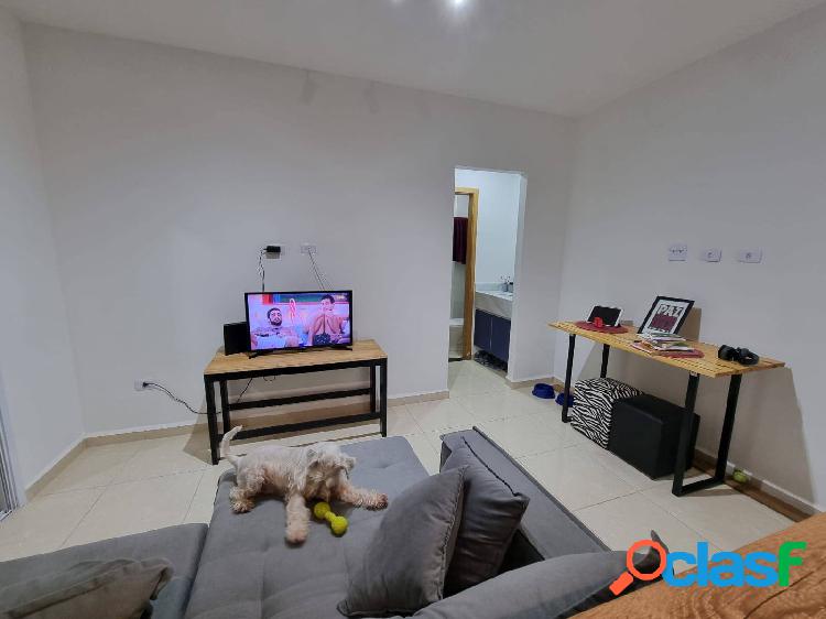 Apartamento 1 Dormitório - Armários - Novo- Lazer- Macuco