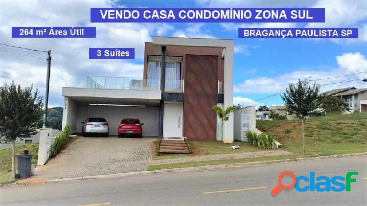 Linda Casa Condomínio Fechado Bragança Paulista Doc 100%!!
