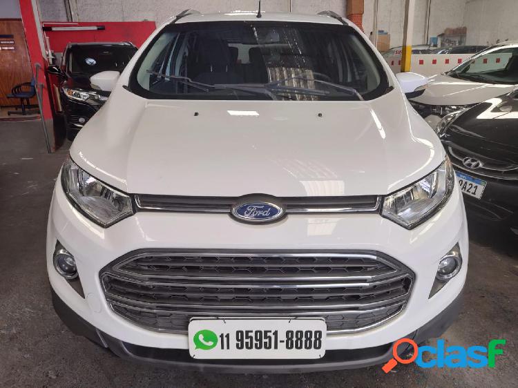 FORD ECOSPORT TITANIUM 1.6 16V FLEX 5P BRANCO 2013 1.6 FLEX