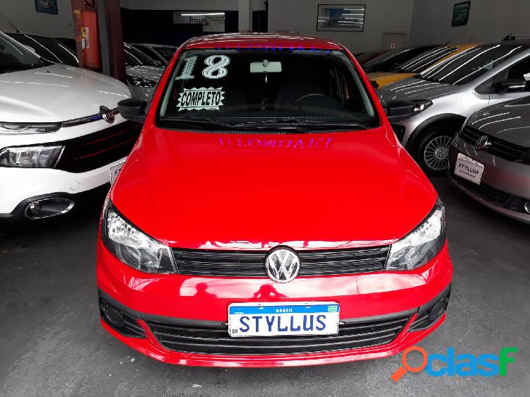 VOLKSWAGEN GOL TRENDLINE 1.6 T.FLEX 8V 5P VERMELHO 2018 1.6