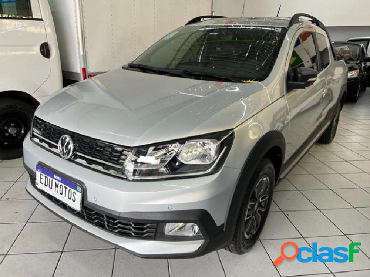 VOLKSWAGEN SAVEIRO CROSS 1.6 T.FLEX 16V CD PRATA 2020 1.6