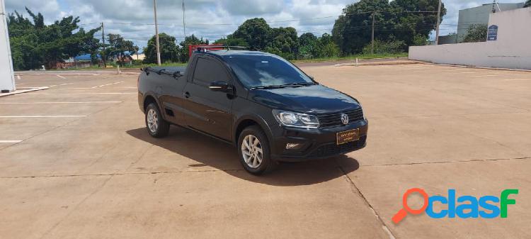 VOLKSWAGEN SAVEIRO TRENDLINE 1.6 T.FLEX 8V PRETO 2019 1.6