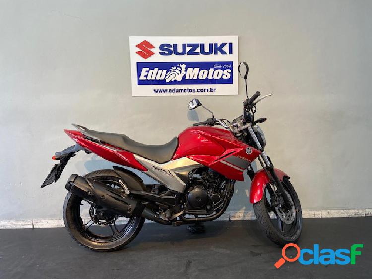 YAMAHA YS 250 FAZER VERMELHO 2012 250 GASOLINA