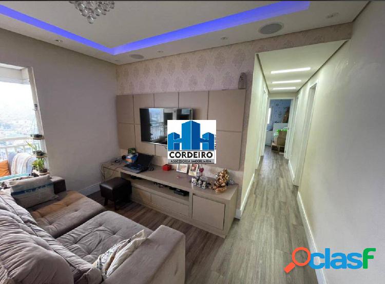 Apartamento de 03 Dormitórios com Lazer Completo em Santo