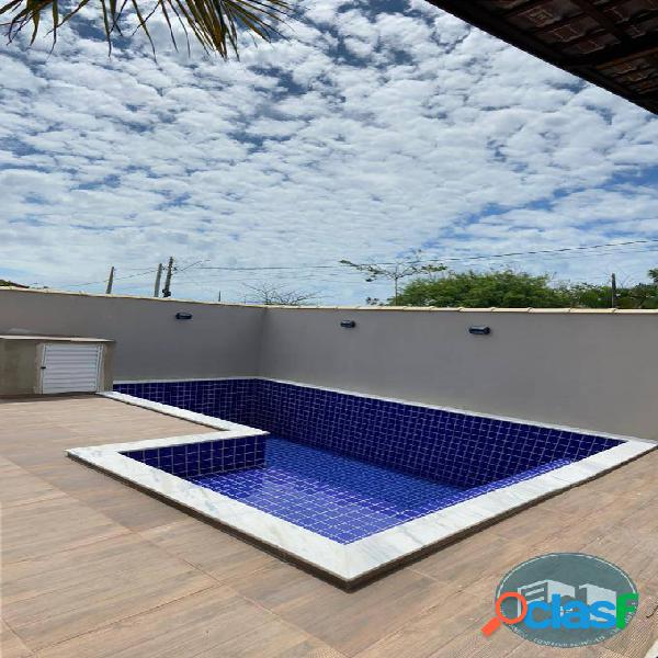 Casa nova com piscina!