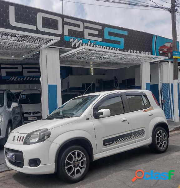 FIAT UNO SPORTING 1.4 EVO FIRE FLEX 8V 4P BRANCO 2013 1.4