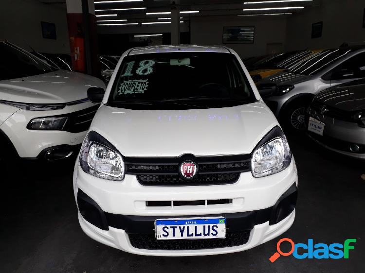 FIAT UNO DRIVE 1.0 FLEX 6V 5P BRANCO 2018 1.0 FLEX