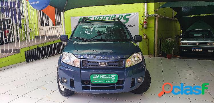 FORD ECOSPORT XLT 1.6 1.6 FLEX 8V 5P AZUL 2012 1.6 FLEX