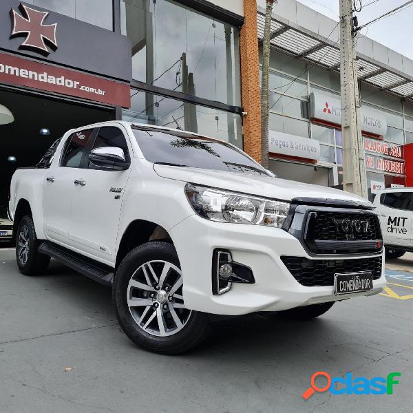 TOYOTA HILUX CD SRV 4X2 2.7 FLEX 16V AUT. BRANCO 2019 2.7