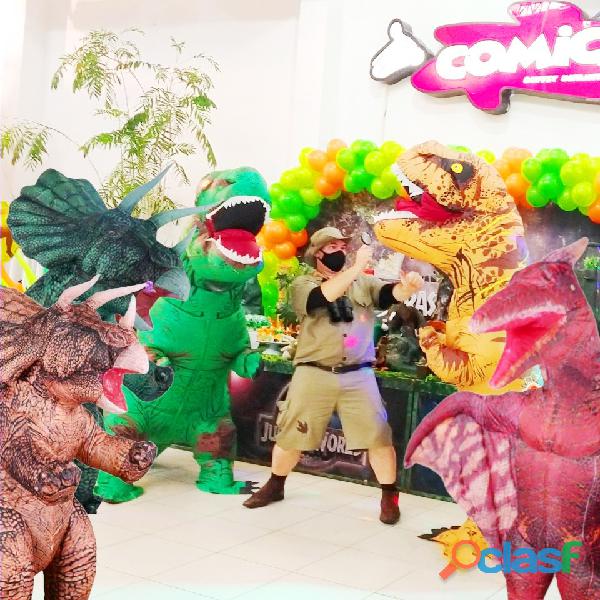 Dinossauros turma cover personagens vivos