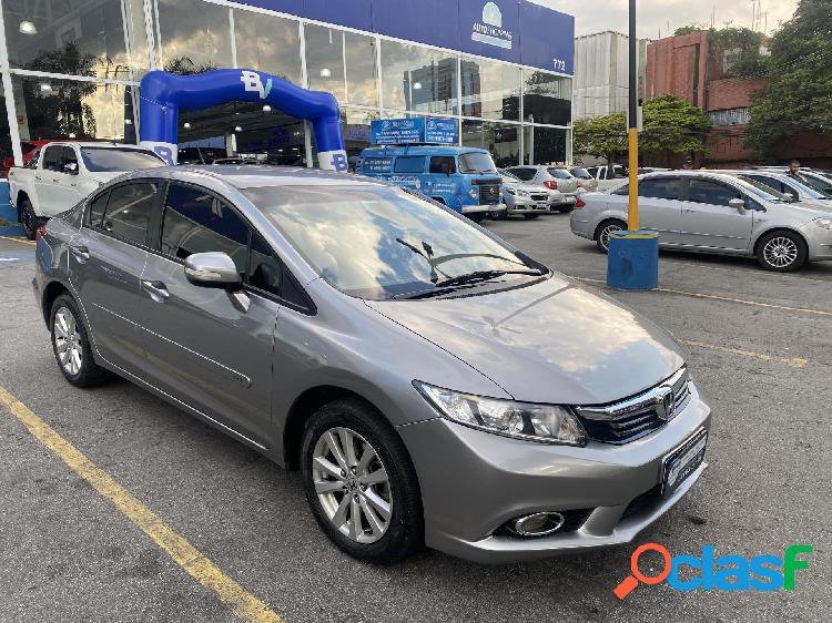 HONDA CIVIC SEDAN LXR 2.0 FLEXONE 16V AUT. 4P CINZA 2014 2.0