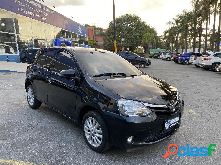 TOYOTA ETIOS XLS 1.5 FLEX 16V 5P MEC. PRETO 2016 1.5 FLEX