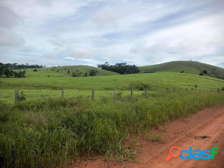 Fazenda de 375 alqueires, 250 capim bem formado (R$ 20 mil)