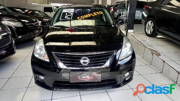 NISSAN VERSA SL 1.6 16V FLEX FUEL 4P MEC. PRETO 2011 1.6