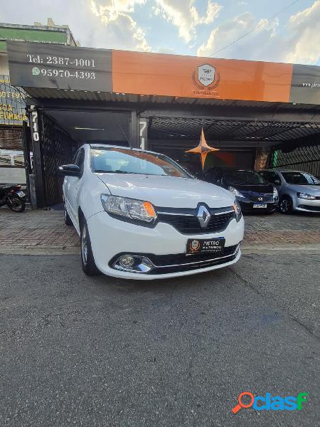 RENAULT LOGAN DYNAMIQUE HI-FLEX 1.6 8V 4P BRANCO 2015 1.6