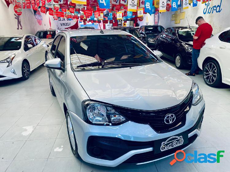 TOYOTA ETIOS X PLUS 1.5 FLEX 16V 5P AUT. PRATA 2019 1.5 FLEX