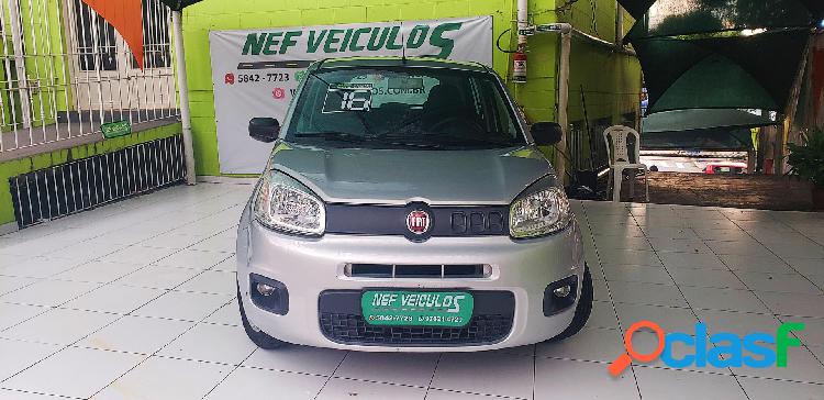 FIAT UNO ATTRACTIVE 1.0 FIRE FLEX 8V 5P PRATA 2016 1.0 FLEX