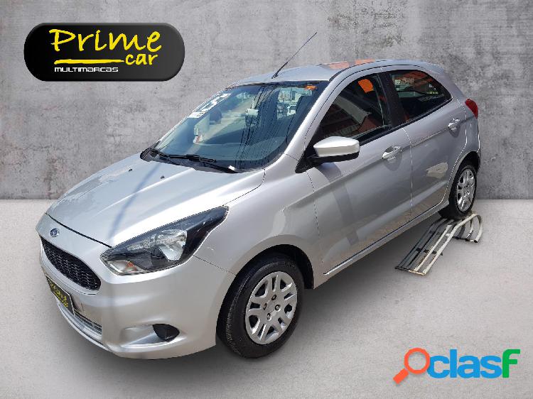 FORD KA 1.0 SESE PLUS TIVCT FLEX 5P PRATA 2015 1.0 FLEX