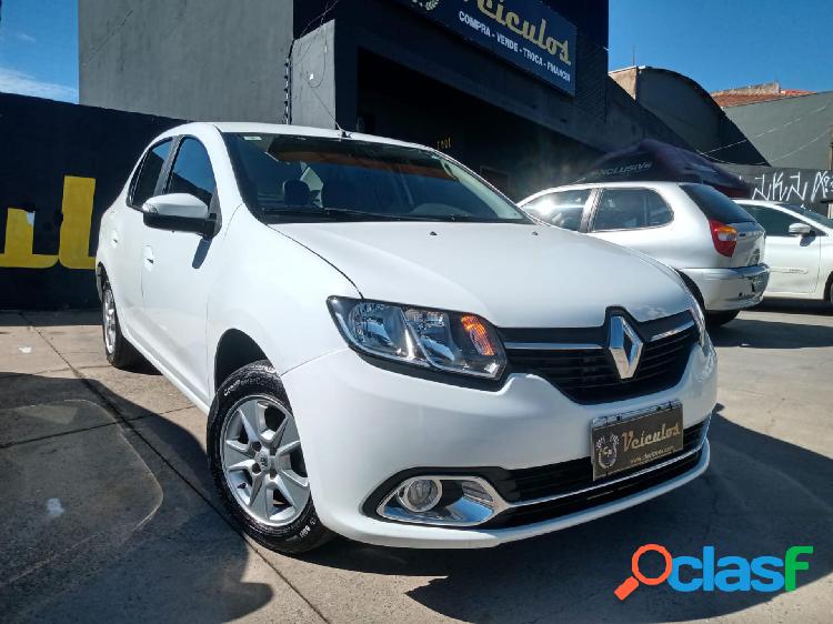 RENAULT LOGAN DYNAMIQUE HI-FLEX 1.6 8V 4P BRANCO 2015 1.6