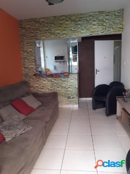 Apartamento 2 dormitórios vista Mar Centro São Vicente