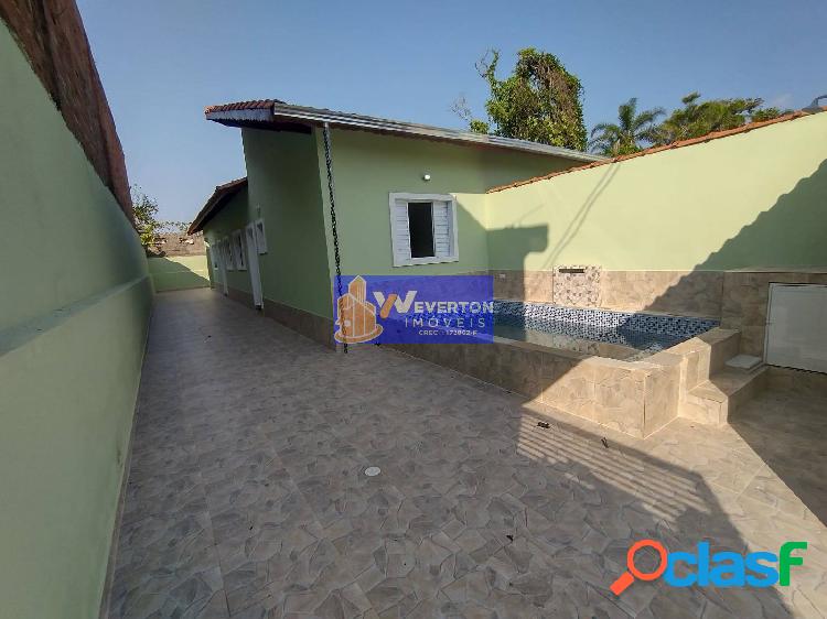 Casa 2dorm.(1suíte) R$275.000,00 em Itanhaém na Weverton