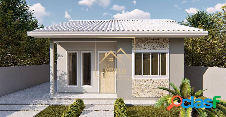 Casa com 3 dormitórios a venda, 70m² por R$ 340.000 - Bela