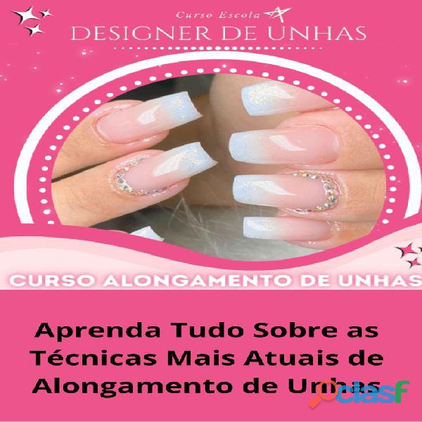 Curso alongamento de unhas