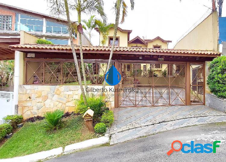 Linda casa para locação na Granja Viana - Pacote