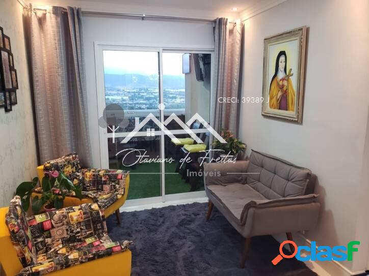 Ótimo apartamento com 3 suítes à venda, 83 m² por R$